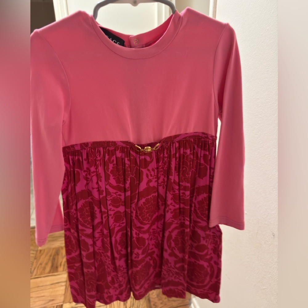 Versace Pink Dress Girls Size 3